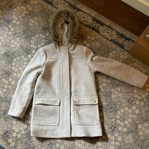 J.Crew Factory Gray Vail Coat Size 8